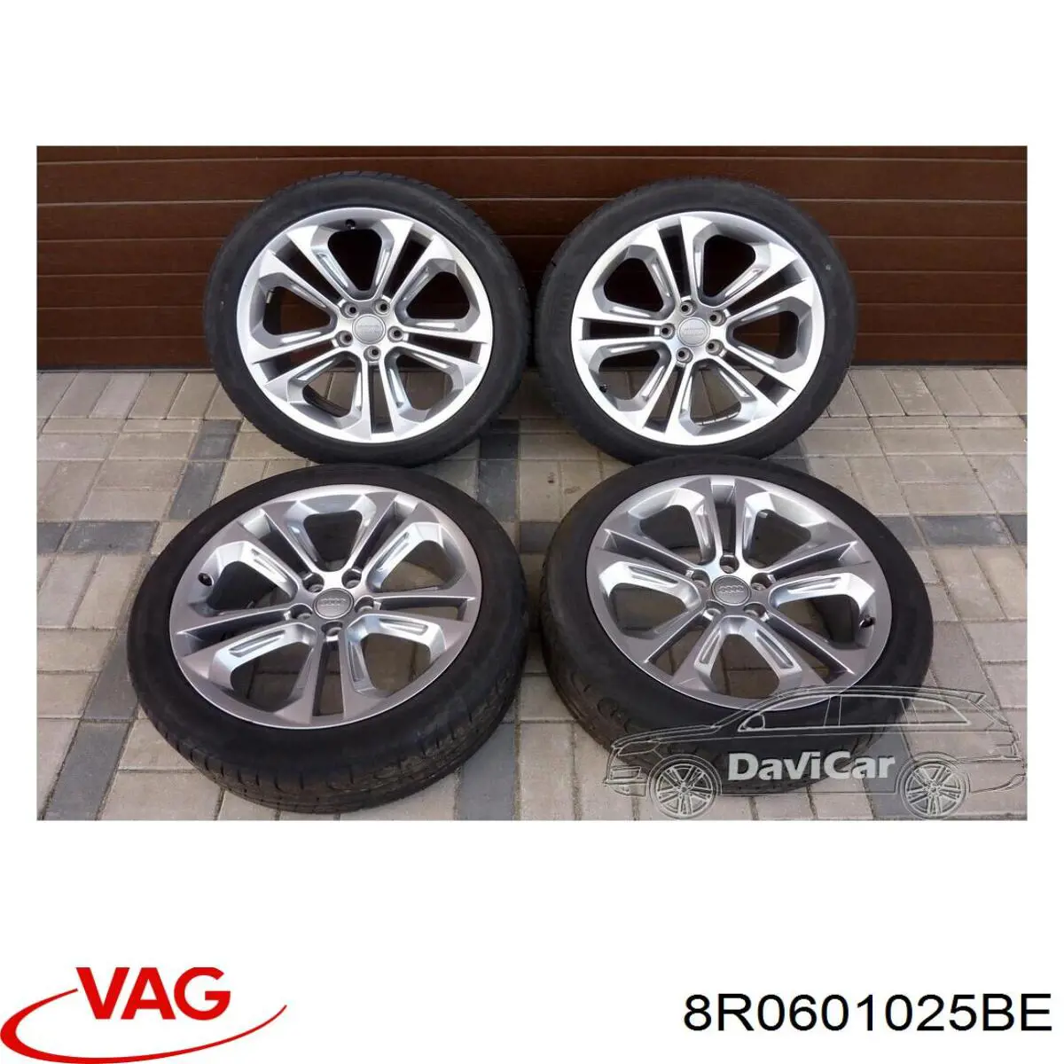 Discos de roda de aleação ligeira (de aleação ligeira, de titânio) VAG 8R0601025P preço, a partir de 475,02 USD