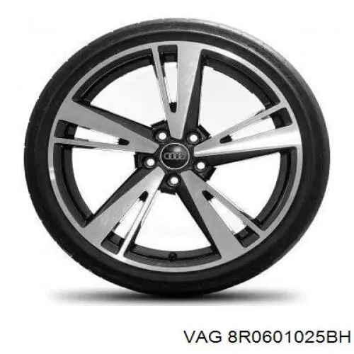 Discos de roda de aleação ligeira (de aleação ligeira, de titânio) VAG 8R0601025BH preço, a partir de 1712,40 USD