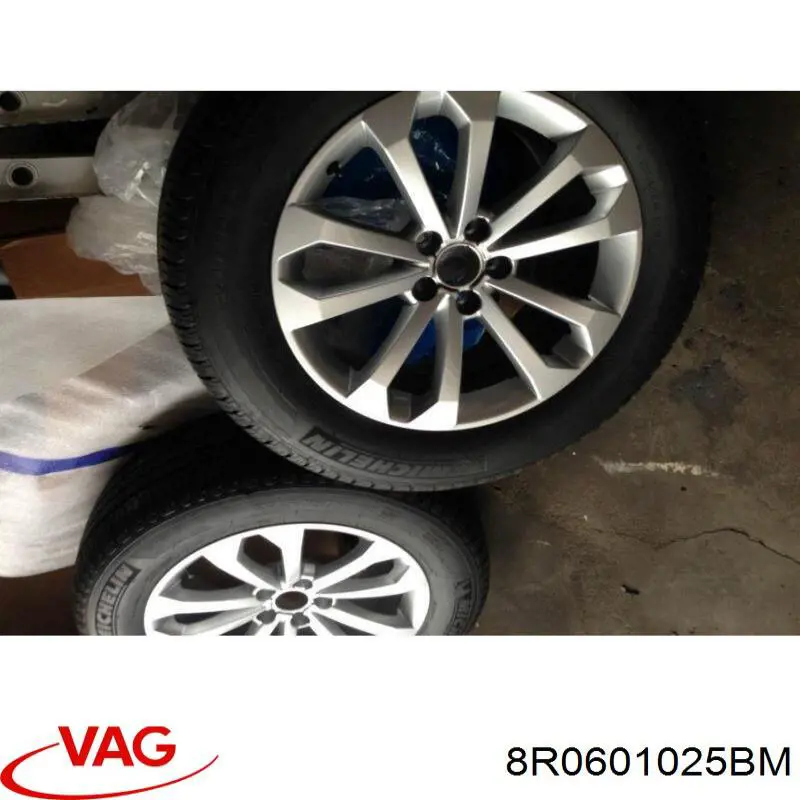 8R0601025AD VAG Discos de roda de aleação ligeira (de aleação ligeira, de titânio)