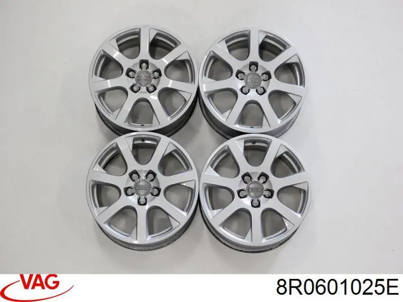 Discos de roda de aleação ligeira (de aleação ligeira, de titânio) VAG 8R0601025E preço, a partir de 836,65 USD