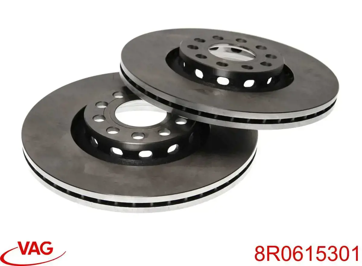 Compre 8R0615301 VAG Disco do freio dianteiro