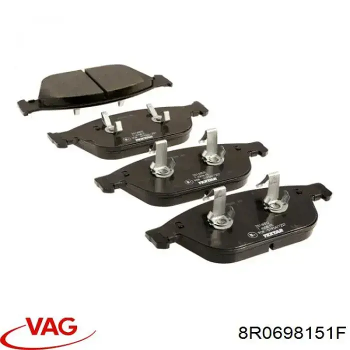 Sapatas do freio dianteiras de disco VAG 8R0698151F preço, a partir de 155,58 USD