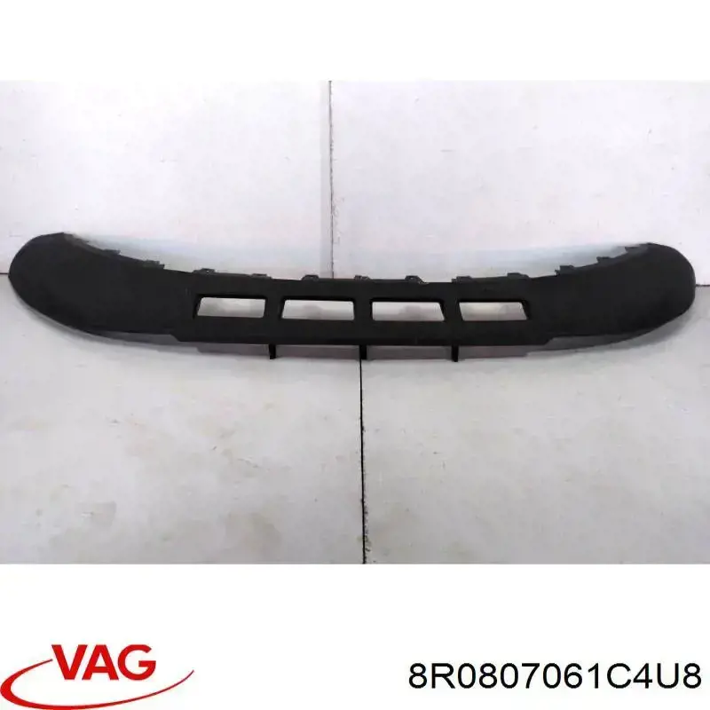 8R0807061C4U8 VAG Spoiler do pára-choque dianteiro