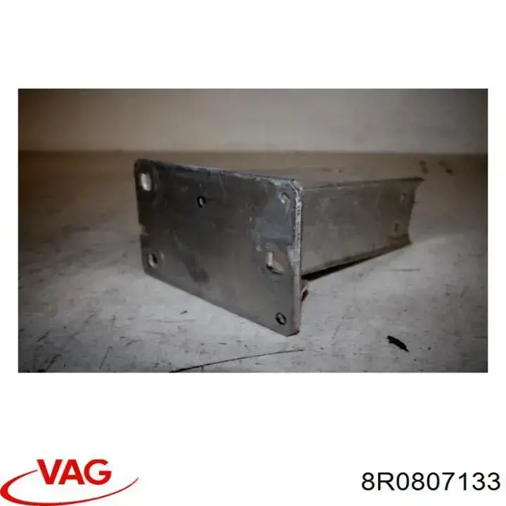 8R0807133 VAG Consola de reforçador do pára-choque dianteiro