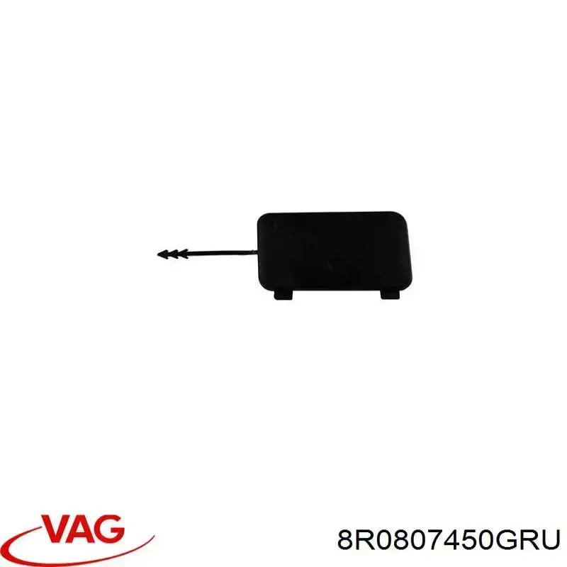 Tampão traseiro do pára-choque do gancho de reboque VAG 8R0807450GRU preço, a partir de 4,55 USD
