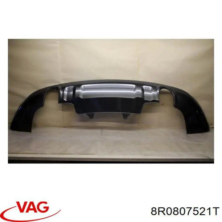 Spoiler do pára-choque traseiro VAG 8R0807521P4U8 preço, a partir de 79,25 USD