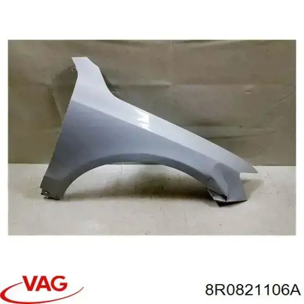 Pára-lama dianteiro direito VAG 8R0821106A preço, a partir de 130,81 USD