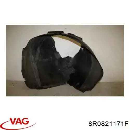 Guarda-barras esquerdo do pára-lama dianteiro VAG 8R0821171F preço, a partir de 35,06 USD