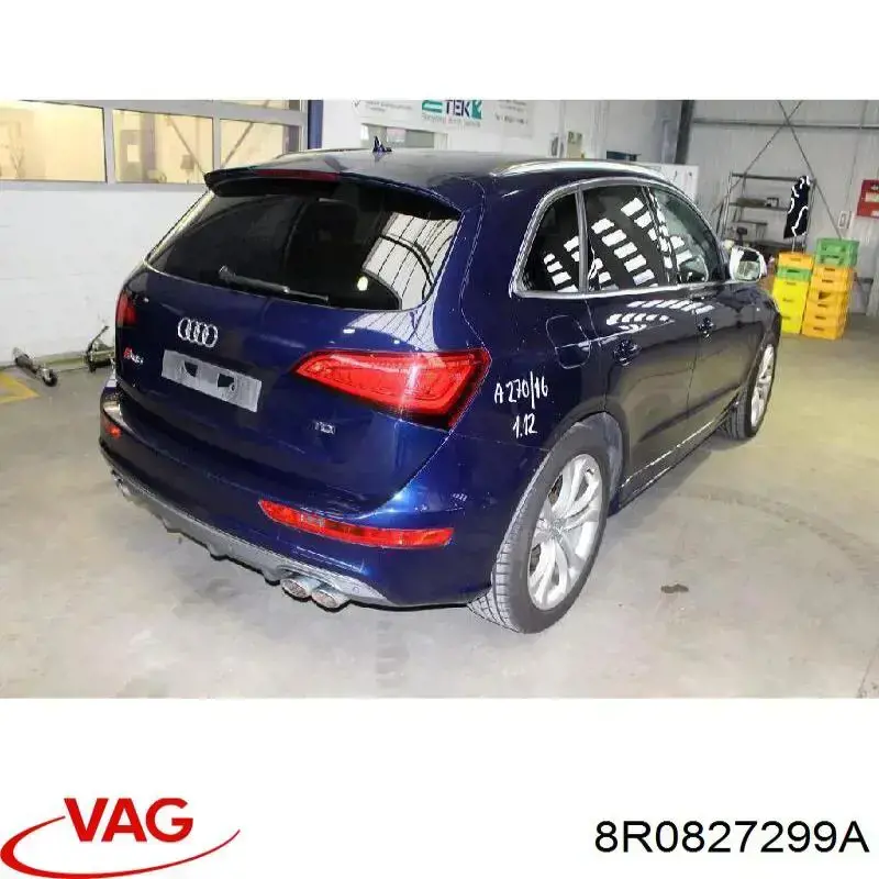Compre 8R0827299A VAG Gozno da porta traseira (de 3º/5º bagageiro)