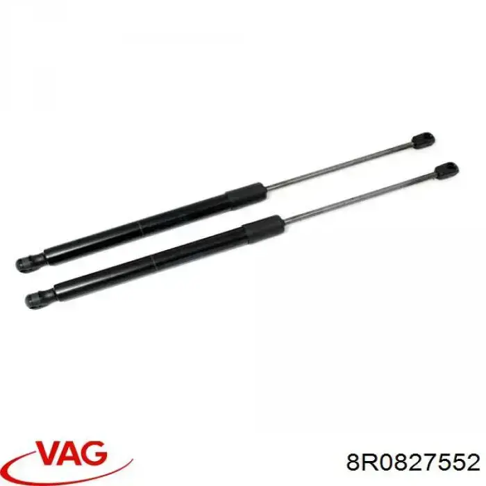 8R0827552 VAG Amortecedor de tampa de porta-malas (de 3ª/5ª porta traseira)