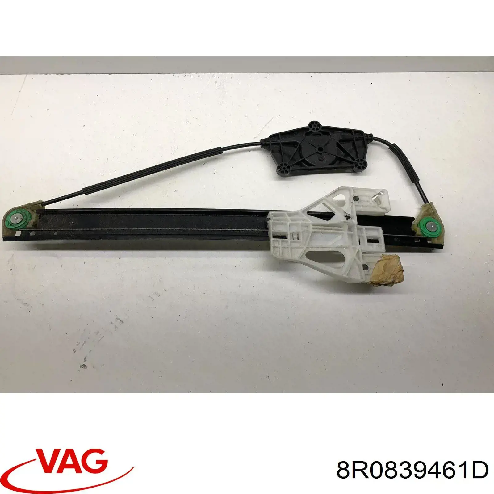 Mecanismo de acionamento de vidro da porta traseira esquerda VAG 8R0839461D preço, a partir de 44,09 USD