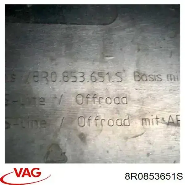 Compre 8R0853651S VAG Grelha do radiador