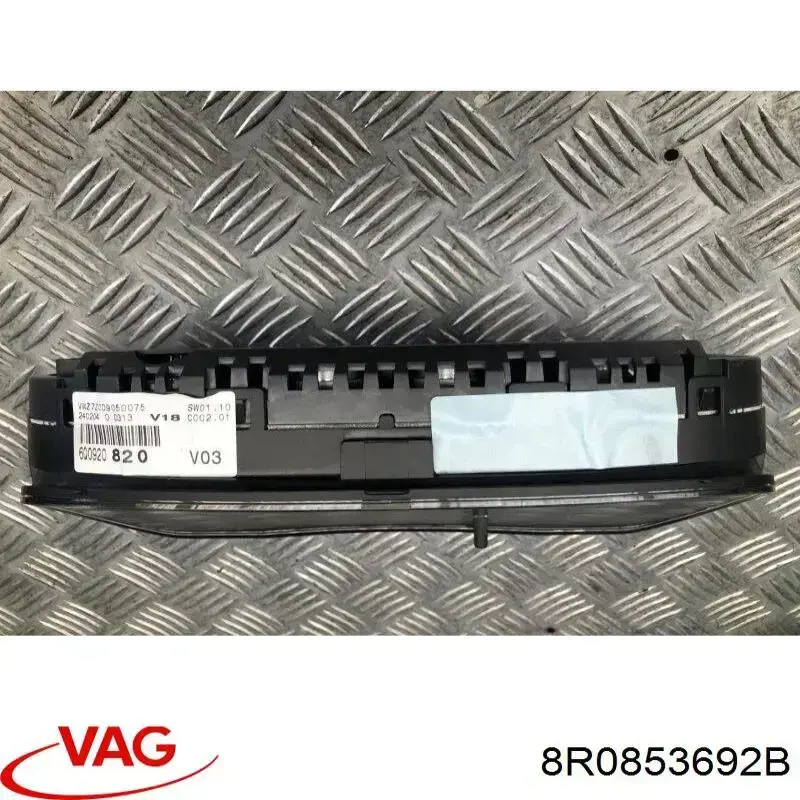 Consola de grelha do radiador 30853301 AND