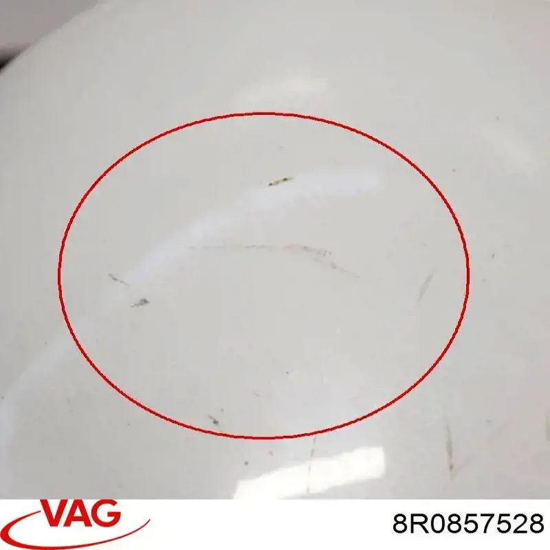 Placa sobreposta (tampa) do espelho de retrovisão direito VAG 8R0857528 preço, a partir de 46,55 USD