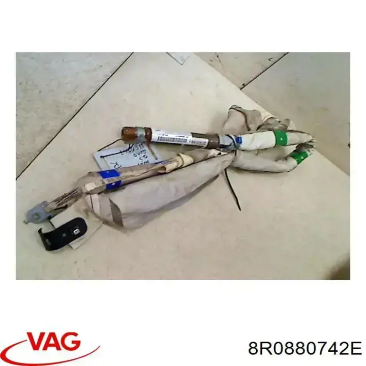 8R0880742E VAG Cinto de segurança (AIRBAG) de estore lateral direito