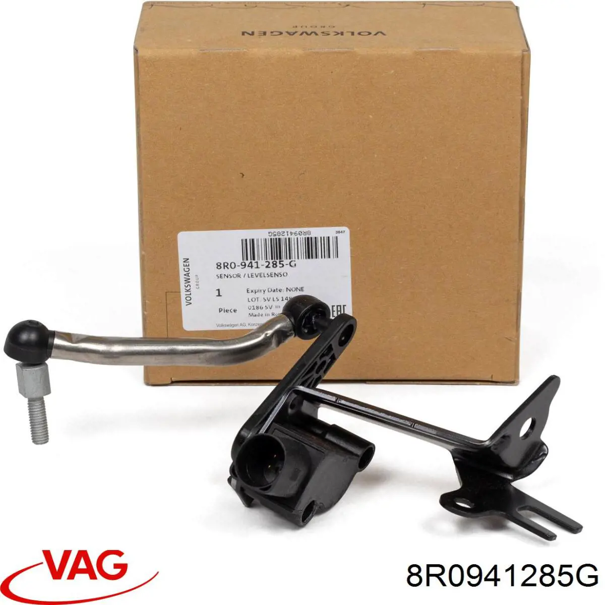 8R0941285G VAG Sensor dianteiro esquerdo do nível de posição de carroçaria
