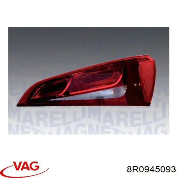 Lanterna traseira esquerda VAG 8R0945093 preço, a partir de 140,90 USD