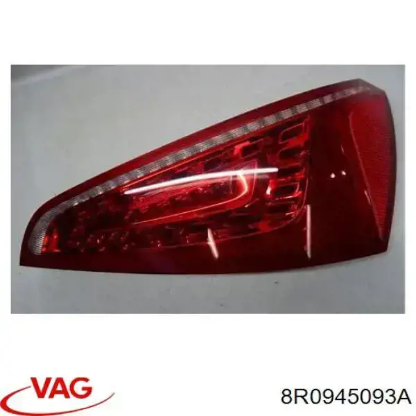 Lanterna traseira esquerda VAG 8R0945093A preço, a partir de 307,98 USD