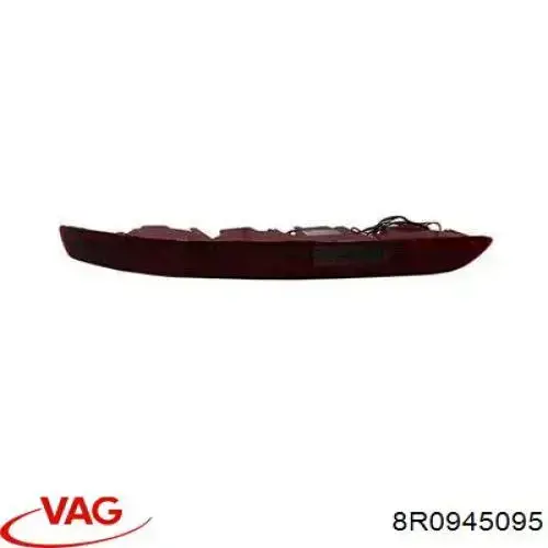 Lanterna do pára-choque traseiro esquerdo VAG 8R0945095 preço, a partir de 100,06 USD