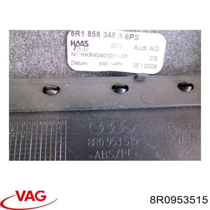 Caixa de proteção do mecanismo de direção VAG 8R0953515 preço, a partir de 46,01 USD