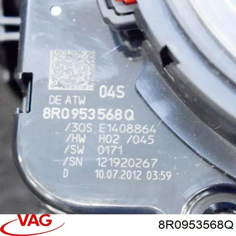 Compre 8R0953568Q VAG Anel AIRBAG de contato, cabo plano do volante