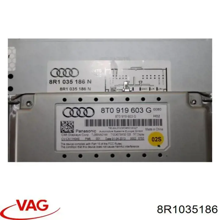  VAG 8R1035186