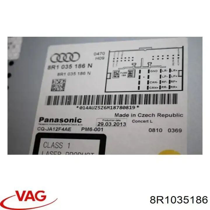 Compre 8R1035186 VAG 