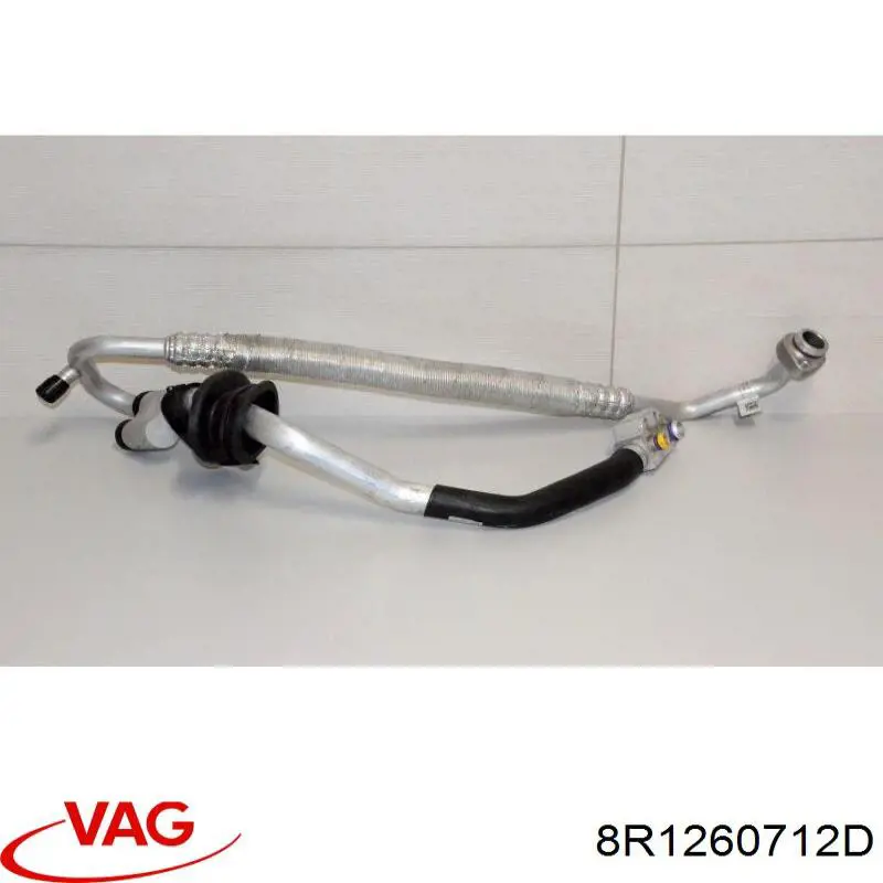 8R1260712D VAG Mangueira de aparelho de ar condicionado, desde o vaporizador até o compressor