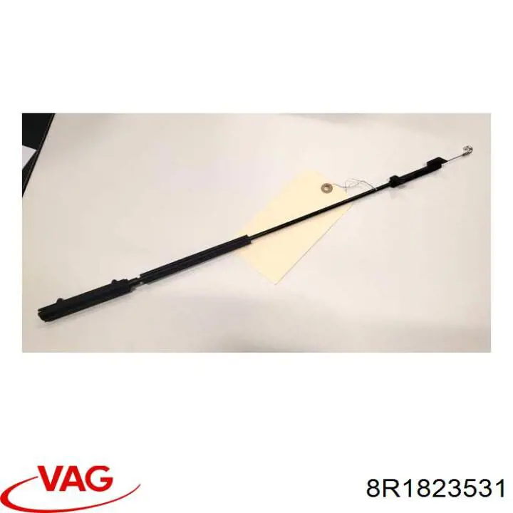 8R1823531 VAG Cabo dianteiro de abertura da capota