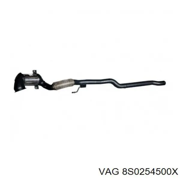 Silenciador, parte dianteira VAG 8S0254500X preço, a partir de 3157,53 USD