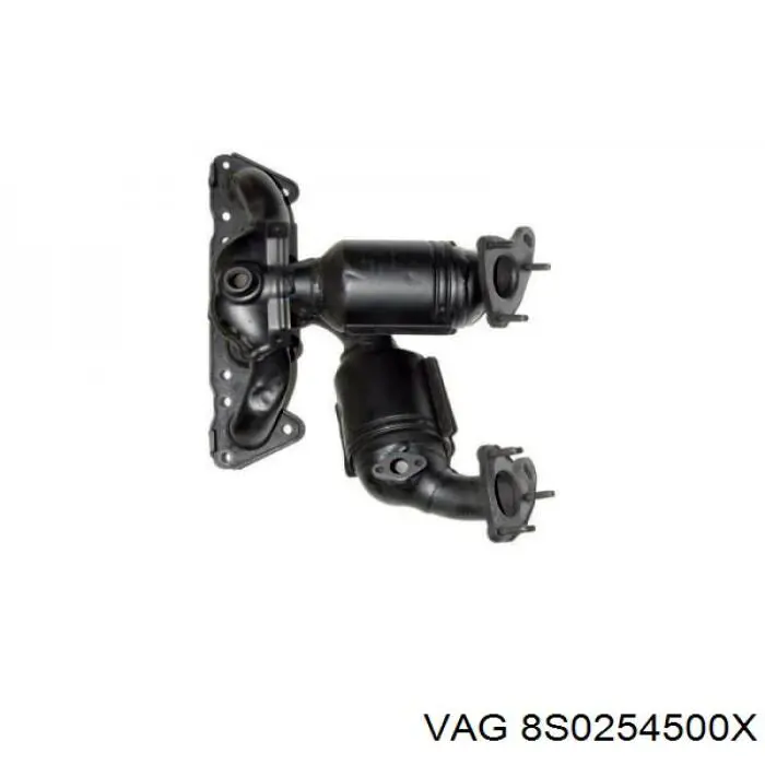 Compre 8S0254500X VAG Silenciador, parte dianteira