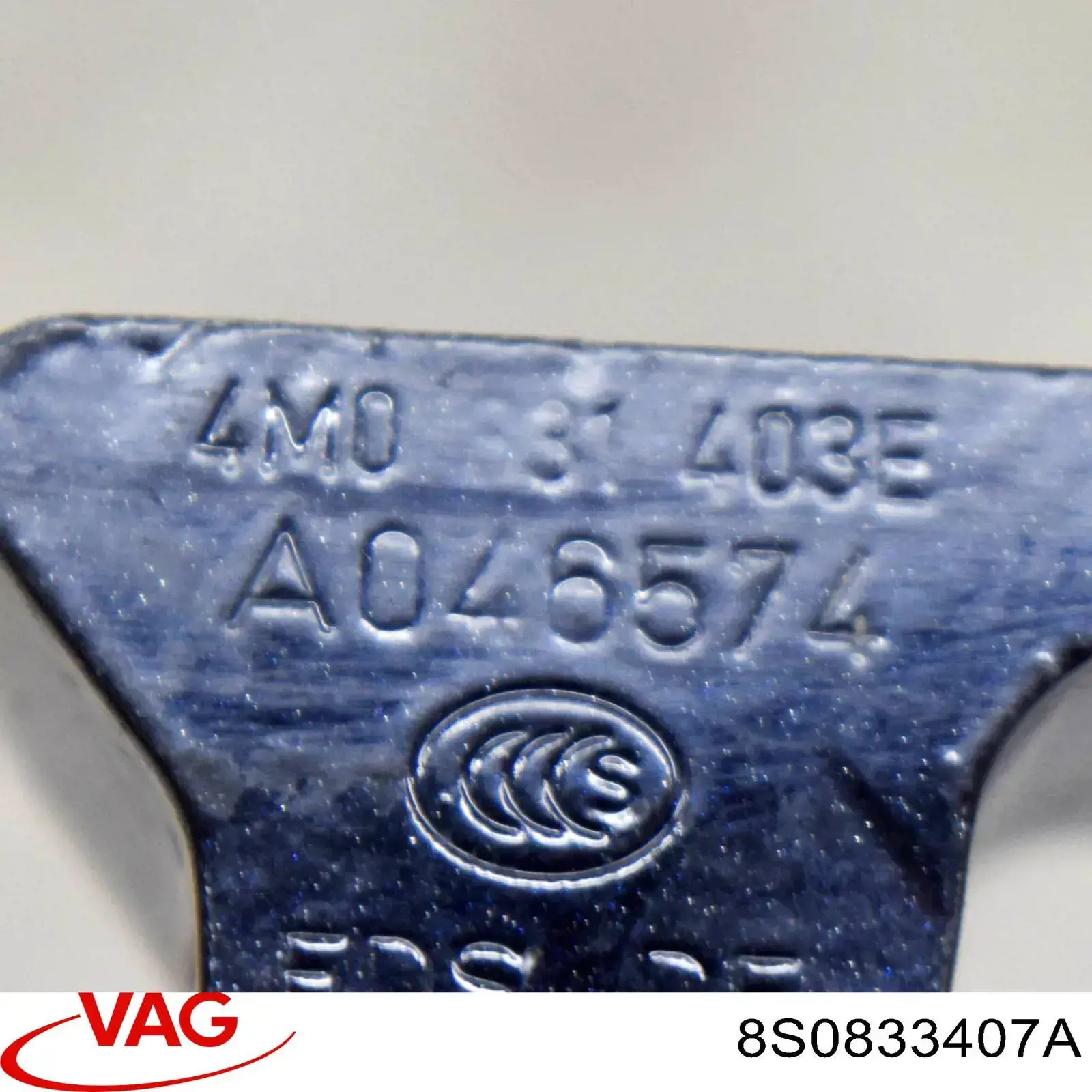 8S0833407A VAG Gozno da porta dianteira esquerda