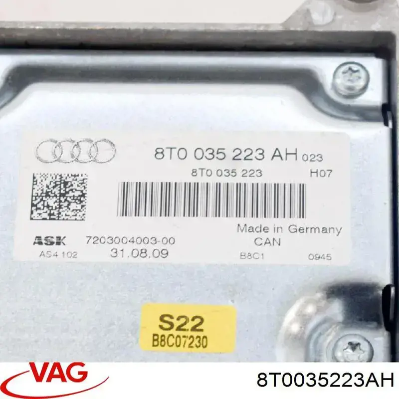 Reforçador do som de sistema de áudio VAG 8T0035223AH preço, a partir de 143,02 USD