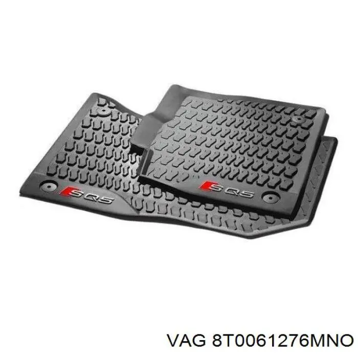 Compre 8T0061276MNO VAG Tapete traseiro, kit de 2 un.