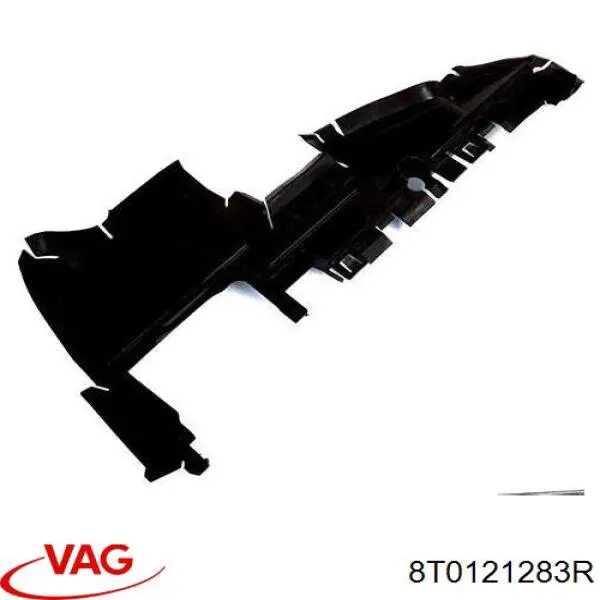 Conduto de ar (defletor) inferior do radiador VAG 8T0121283R preço, a partir de 84,52 USD