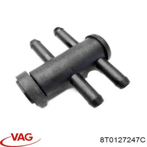 8T0127247C VAG Válvula de retenção para devolução de combustível