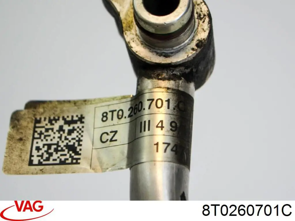 Mangueira de aparelho de ar condicionado, desde o compressor até o radiador VAG 8T0260701C preço, a partir de 85,13 USD