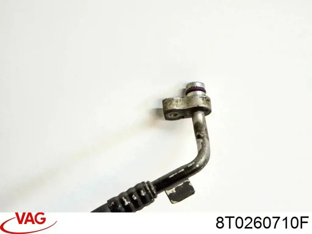 Compre 8T0260710F VAG Mangueira de aparelho de ar condicionado, desde o radiador até o vaporizador