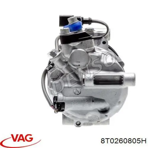 Compressor de aparelho de ar condicionado VAG 8T0260805H preço, a partir de 338,81 USD