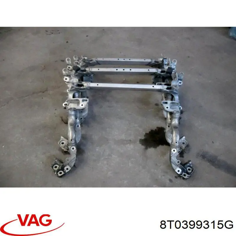 8T0399315G VAG Viga de suspensão dianteira (plataforma veicular)