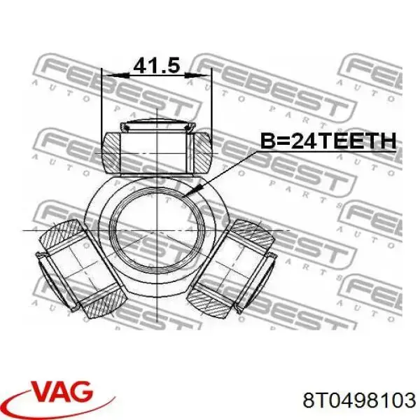 Compre Q1311623 Q-fix Junta homocinética interna dianteira