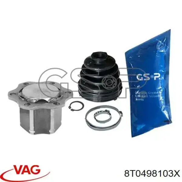 8T0498103X VAG Junta homocinética interna dianteira