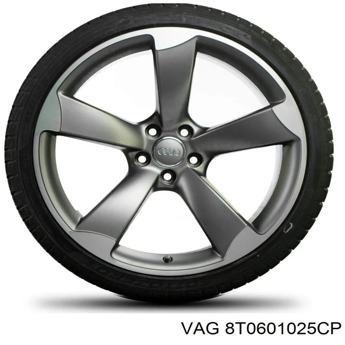 Discos de roda de aleação ligeira (de aleação ligeira, de titânio) VAG 8T0601025CP preço, a partir de 618,03 USD