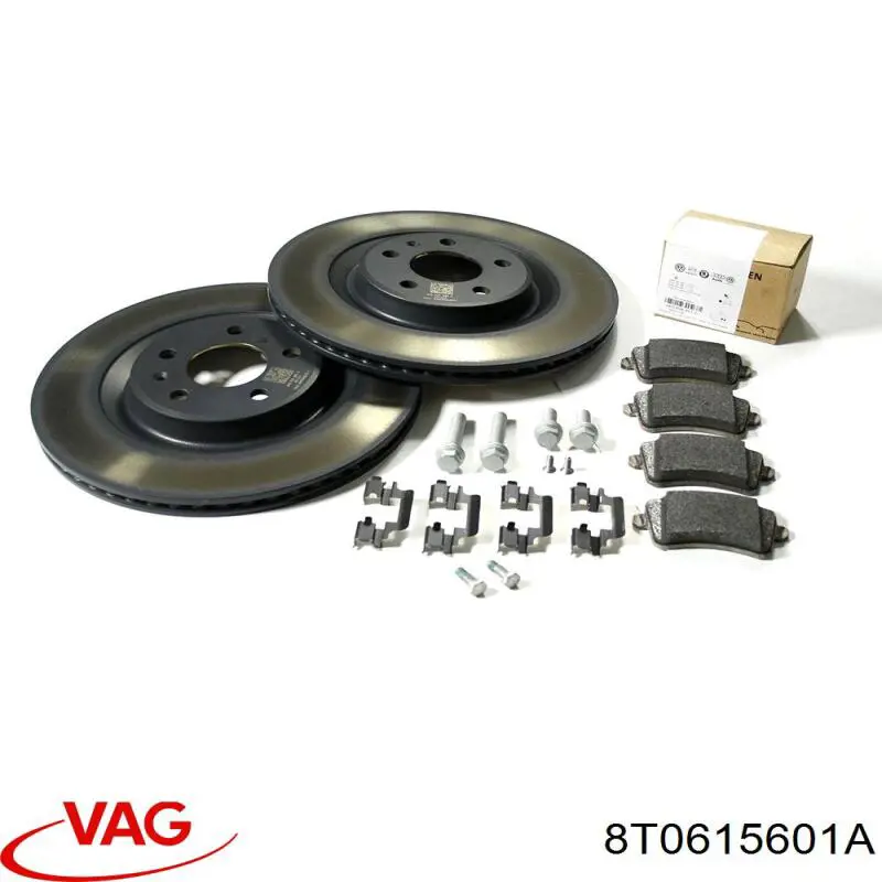Compre 8T0615601A VAG Disco do freio traseiro
