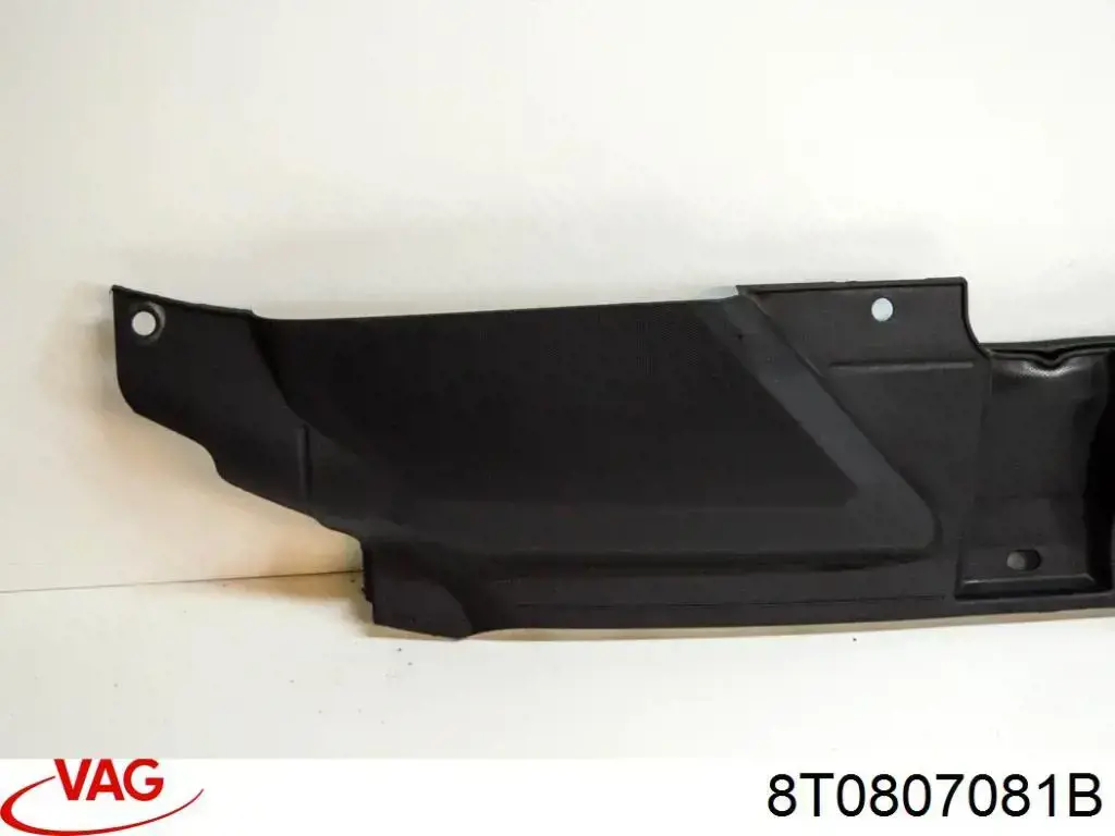 Placa sobreposta superior do painel dianteiro (de suporte do radiador) VAG 8T0807081B preço, a partir de 71,97 USD
