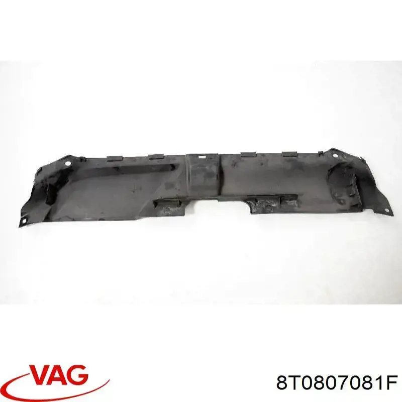 Placa sobreposta superior do painel dianteiro (de suporte do radiador) VAG 8T0807081F preço, a partir de 71,97 USD