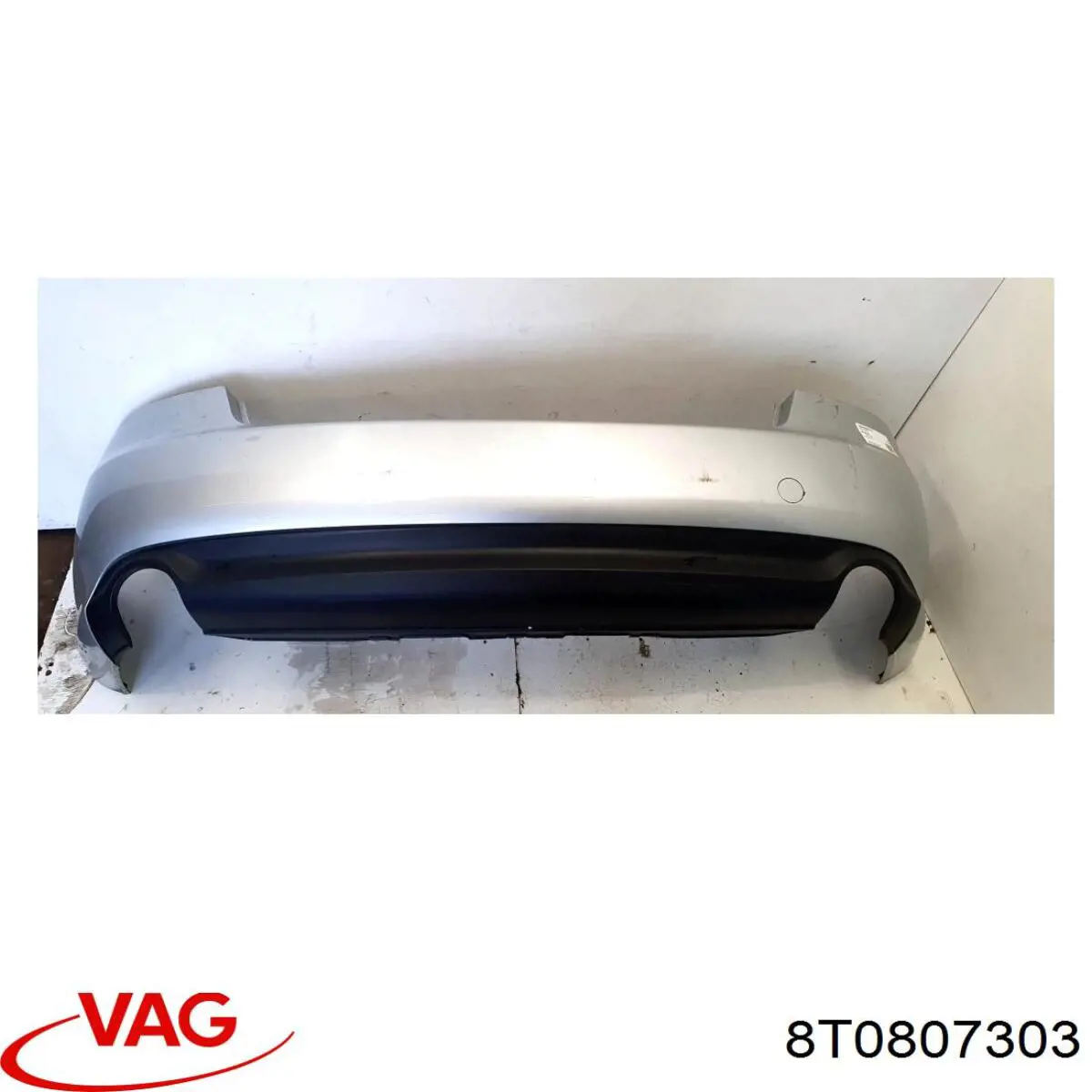 8T0807303 VAG Pára-choque traseiro