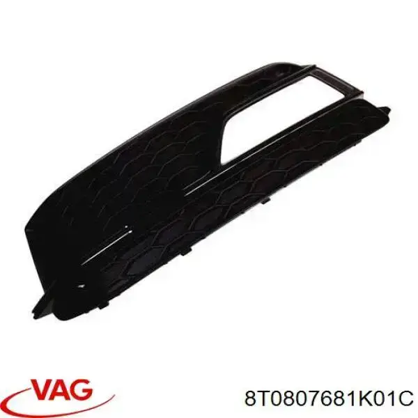 Grelha esquerda do pára-choque dianteiro VAG 8T0807681K01C preço, a partir de 76,31 USD