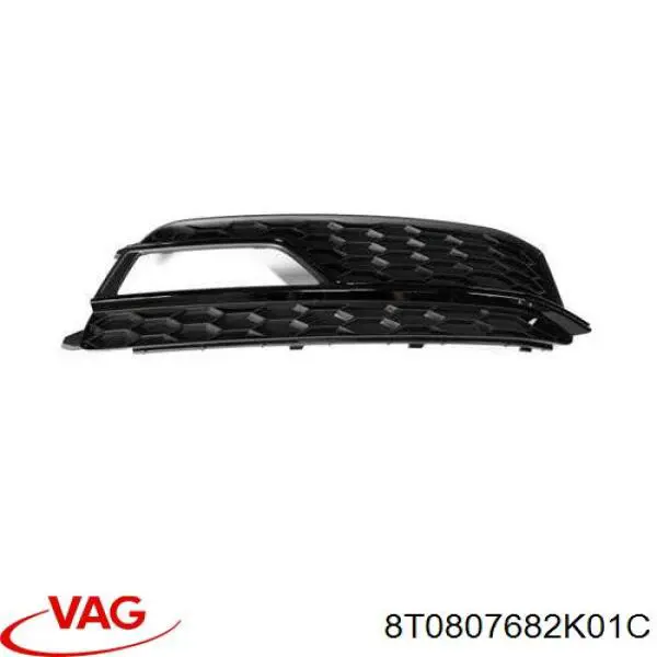 Grelha direita do pára-choque dianteiro VAG 8T0807682K01C preço, a partir de 76,31 USD