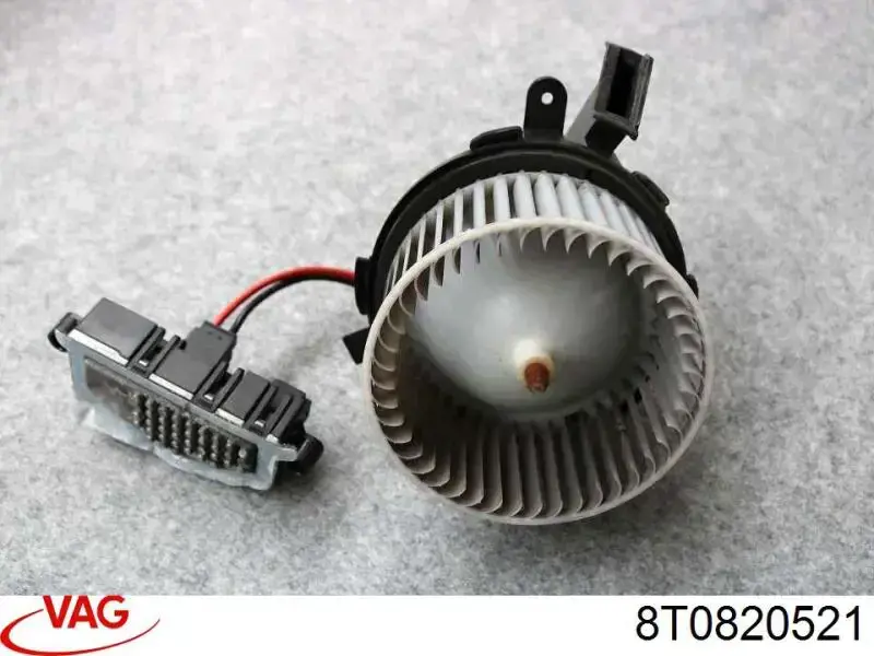 Resistor (resistência) de ventilador de forno (de aquecedor de salão) VAG 8T0820521 preço, a partir de 51,08 USD